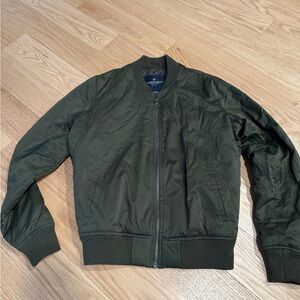American Eagle Outfitters Olive Bomber Jacket